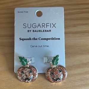 SUGARFIX HALLOWEEN PUMPKIN EARRINGS